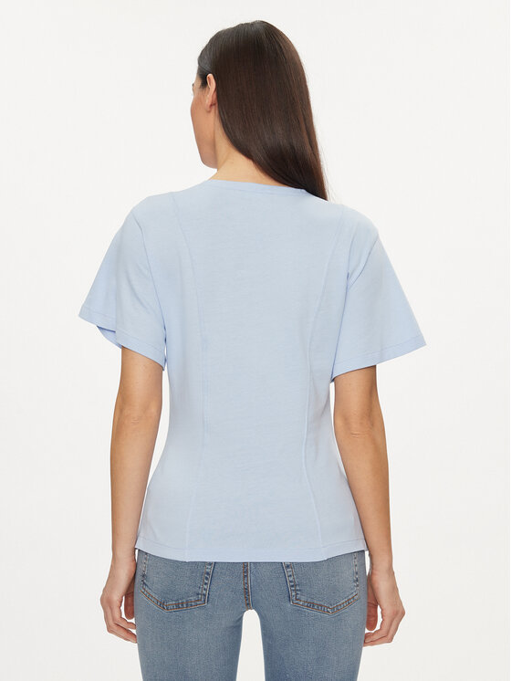 United Colors Of Benetton United Colors Of Benetton Tricou 3BL0D106A Albastru celest Regular Fit
