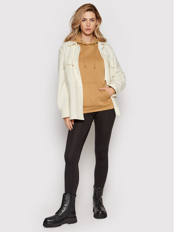 Felpa LSS-531CLARA Marrone Regular Fit