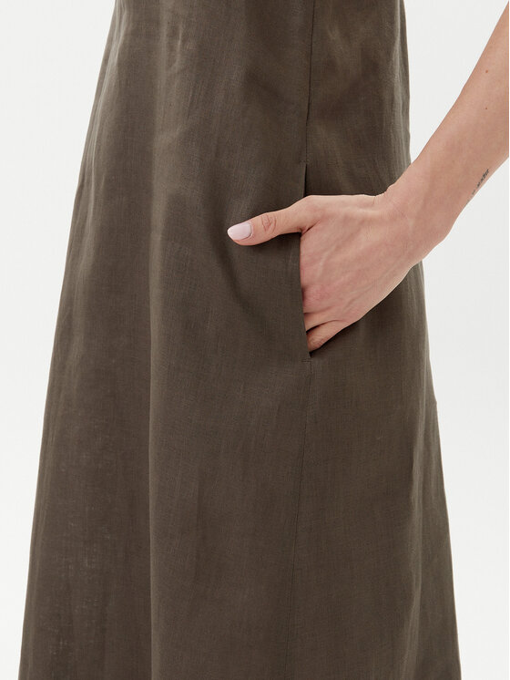 Max Mara Max Mara Sukienka letnia Douglas 2516221018 Zielony Relaxed Fit