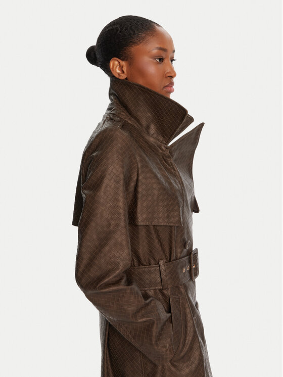 Guess Guess Trench W5YL32 WHGT0 Marrone Regular Fit