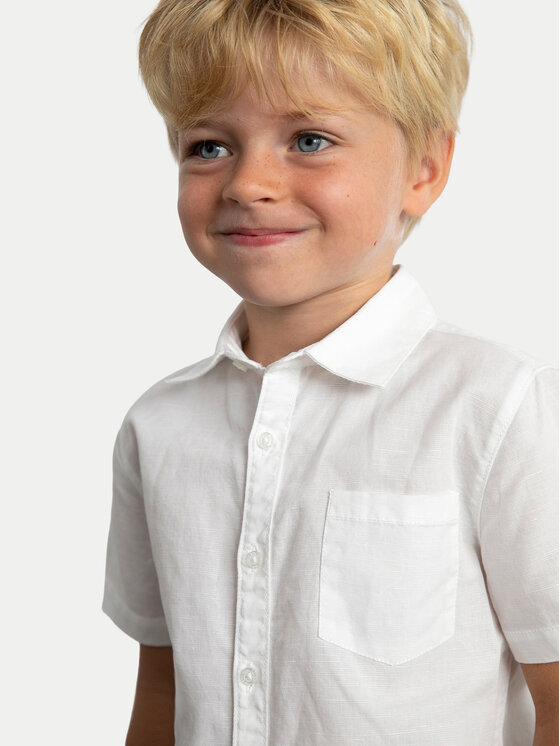 Mayoral Mayoral Marškiniai 3112 Balta Regular Fit