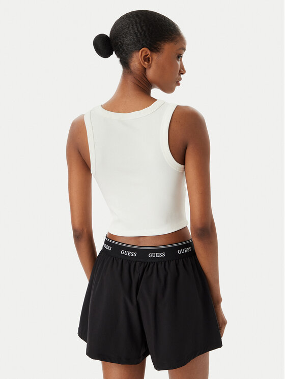 Guess Guess Top V6GP07 K2987 Bílá Slim Fit
