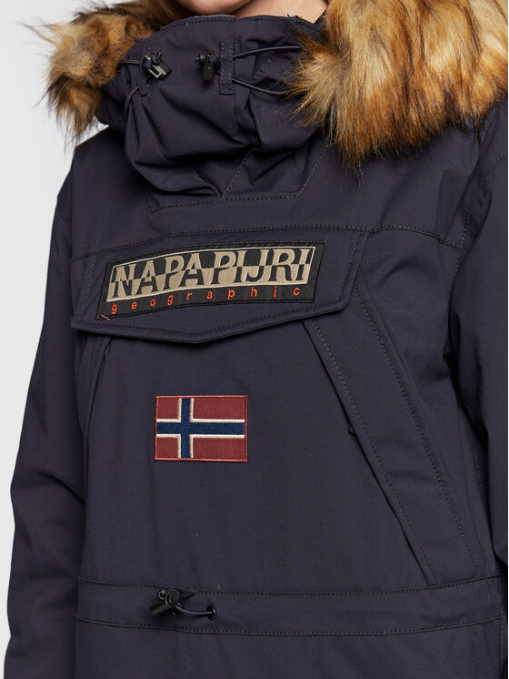 Napapijri Napapijri Μπουφάν anorak Skidoo NP0A4GM8 Σκούρο μπλε Regular Fit