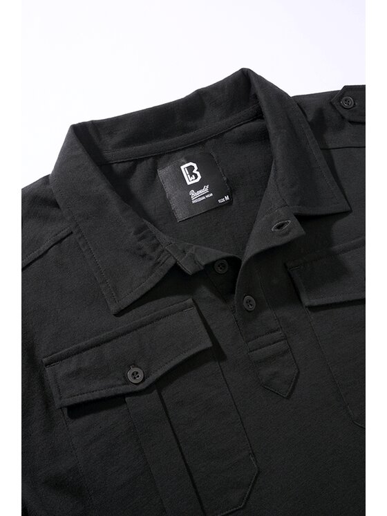 Brandit Brandit Longsleeve 4203.2.XL Czarny Regular Fit