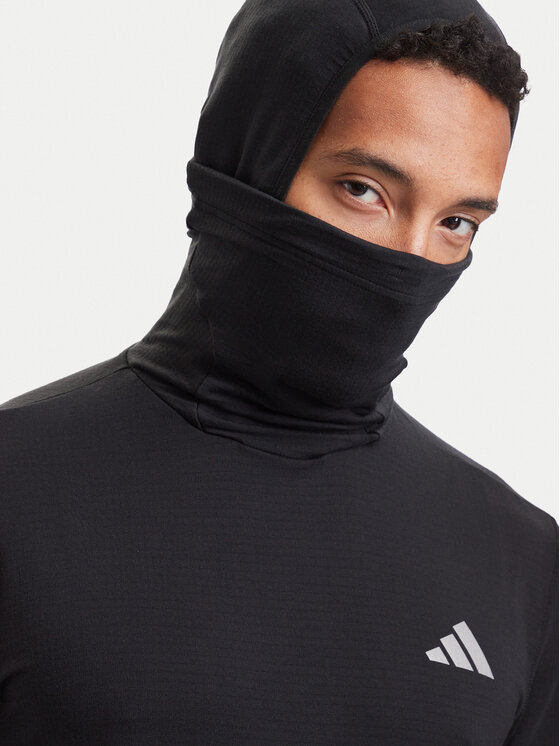 adidas adidas Bluza techniczna Adi365 Running Essentials Winterized KV4279 Czarny Slim Fit