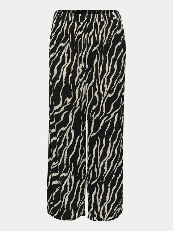 Kaffe Kaffe Hlače Dacia 10508490 Crna Relaxed Fit