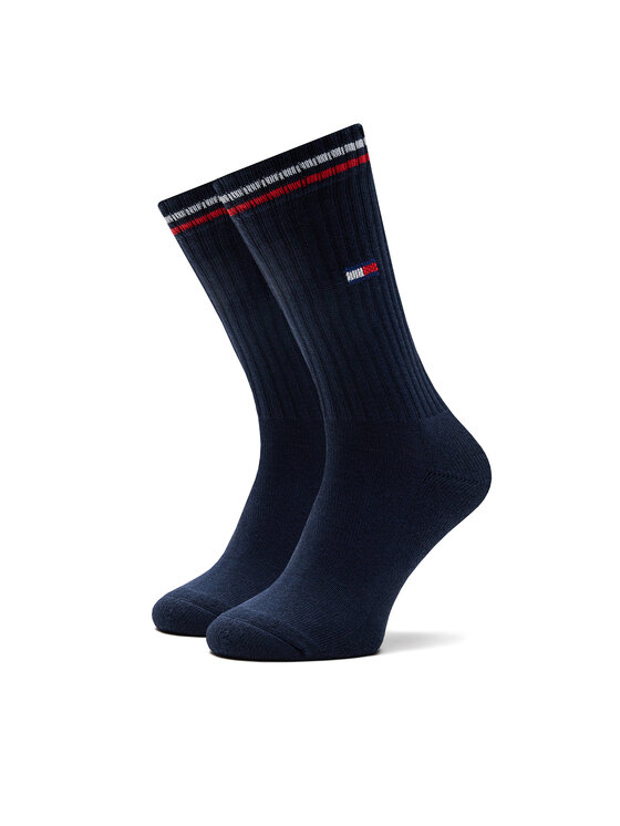 Tommy Hilfiger Tommy Hilfiger 2er-Set hohe Damensocken 701228176 Dunkelblau