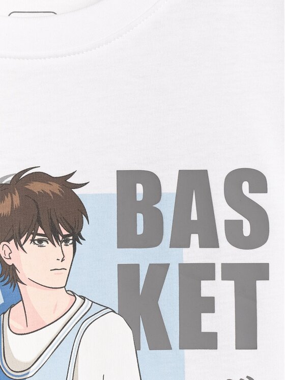 4F 4F T-Shirt 4FJRAW25TTSHM3062-10S Biały Oversize