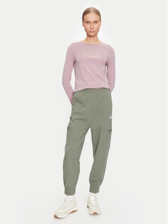 EA7 Emporio Armani EA7 Emporio Armani Majica 8NTT51 TJDQZ 1341 Ljubičasta Regular Fit