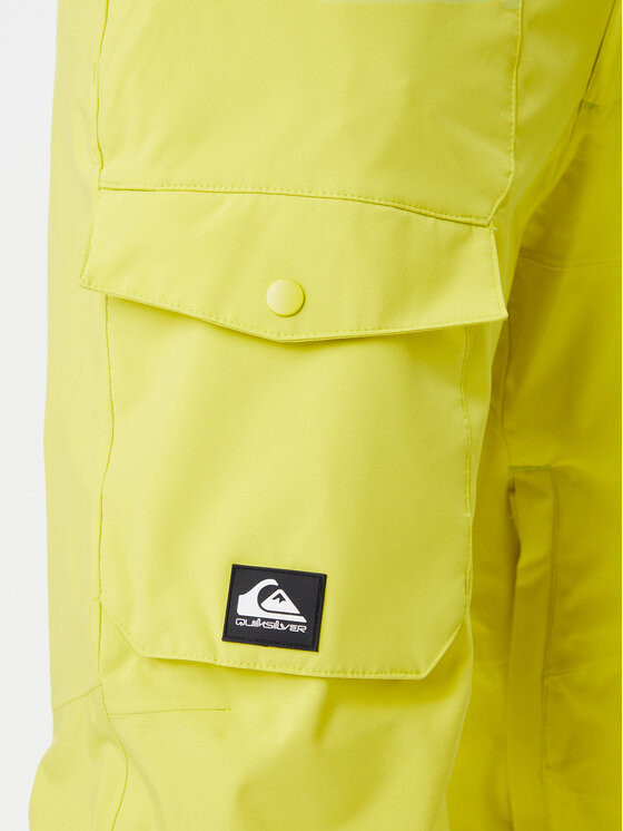 Quiksilver Quiksilver Snowboardové kalhoty Utility EQYTP03235 Žlutá Modern Fit