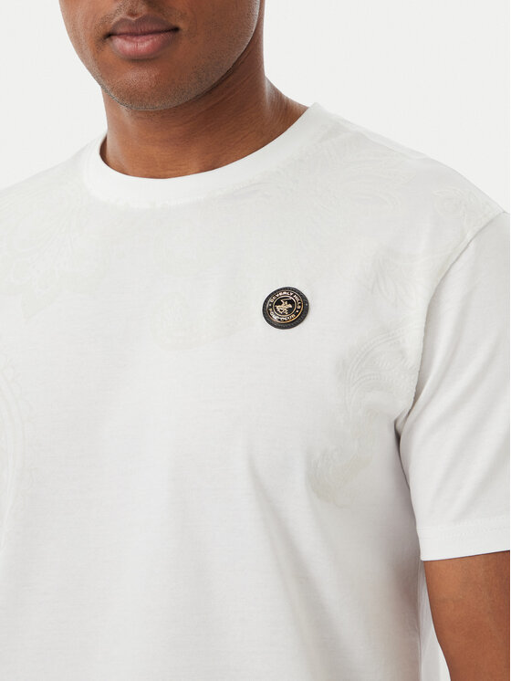 Beverly Hills Polo Club Beverly Hills Polo Club T-särk M1631-HR Valge Regular Fit