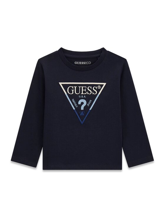 Guess Kids Guess Kids T-Shirt 185389 Niebieski Classic Fit