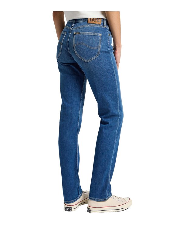 Lee Lee Jeansy 112355267 Niebieski Regular Fit