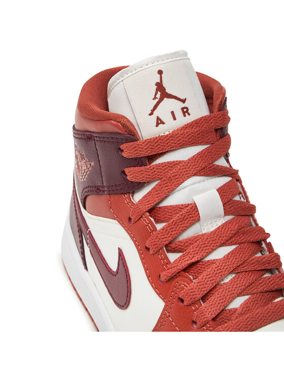 Nike Sneakers Air Jordan 1 Mid BQ6472 200 Marrone Modivo