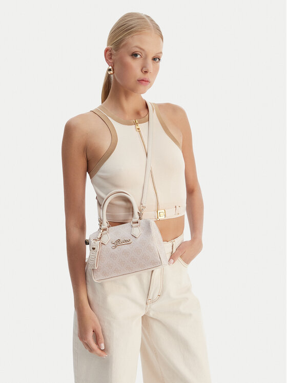 Guess Guess Torbica J6GZ02 WFMF0 Écru