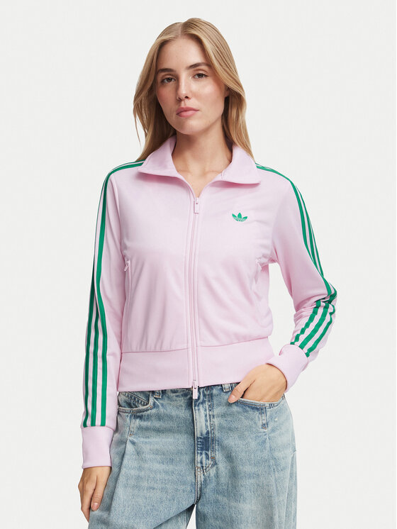 adidas Majica dugih rukava Firebird Classic KY0885 Svijetlo roza Regular Fit