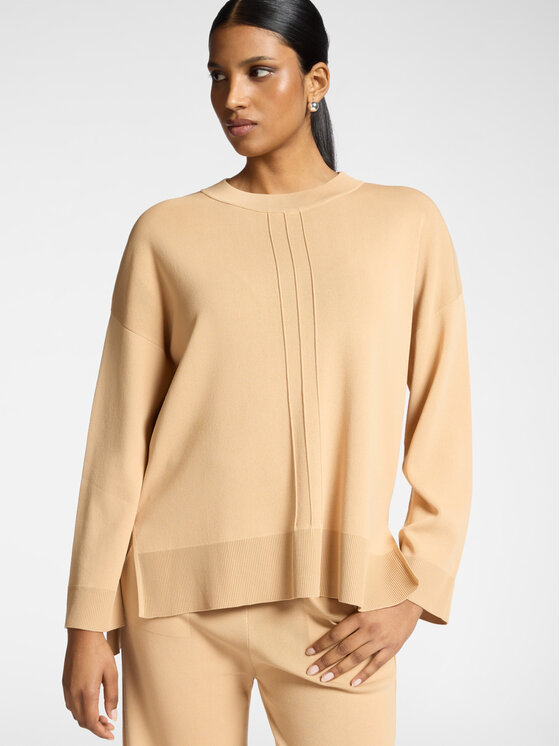 Elena Mirò Elena Mirò Maglione M569E001955N012 Crema Regular Fit