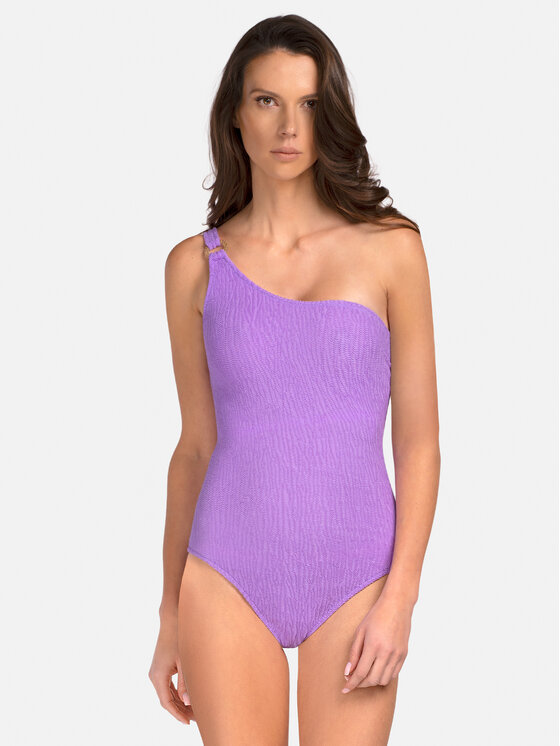 Miss Lou Miss Lou Costume da bagno J-SP2-FL Viola