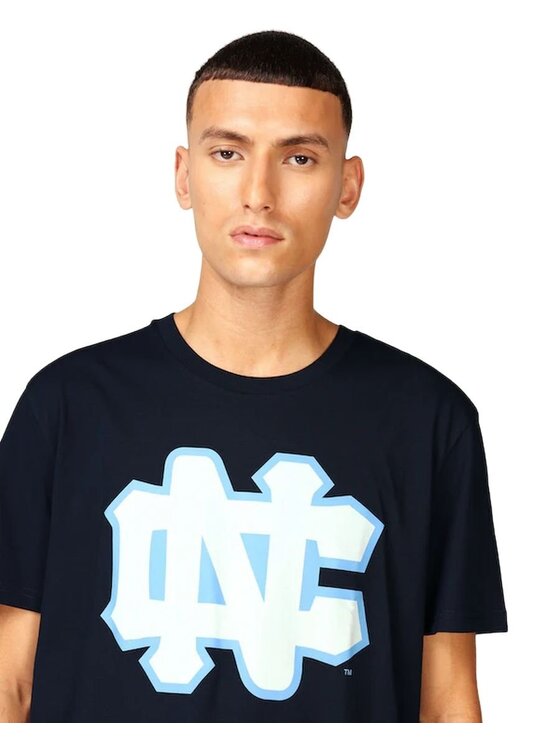 Mitchell & Ness Mitchell & Ness Tričko NCAA LARGE LOGO TEE Tmavomodrá Regular Fit