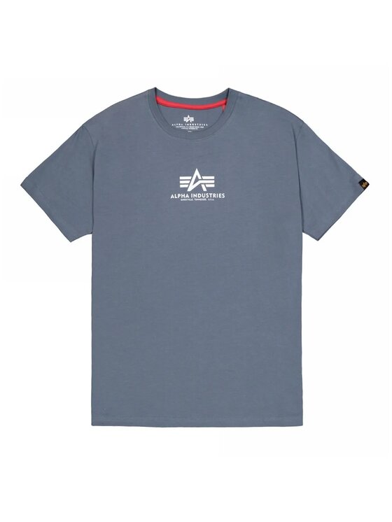 Alpha Industries Alpha Industries T-Shirt AI.118533 Niebieski Regular Fit