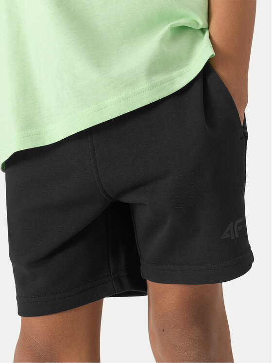 4F 4F Спортивні шорти 4FJWSS24TSHOM272 Чорний Regular Fit