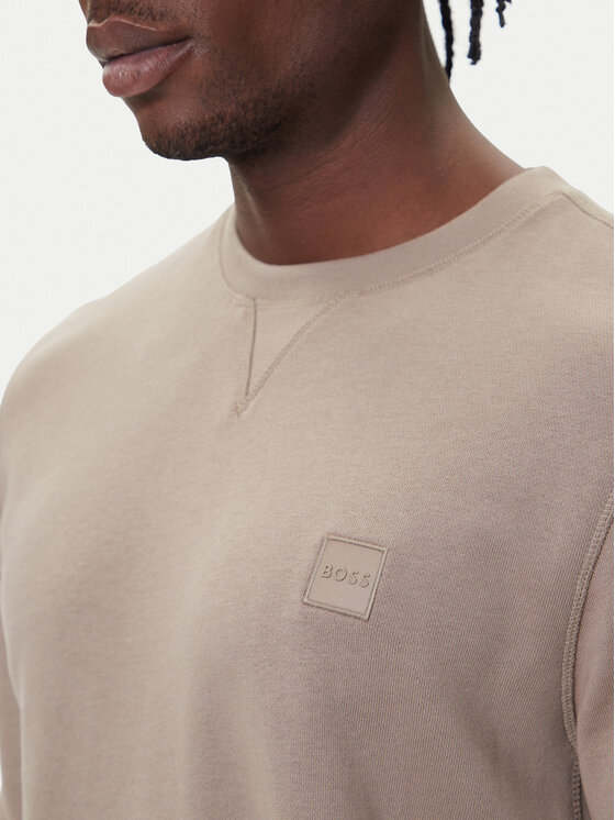 BOSS BOSS Суитшърт Westart 50509323 Бежов Relaxed Fit