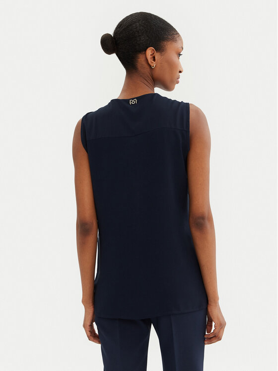 Rinascimento Rinascimento Bluse CFC0122910003 Dunkelblau Regular Fit