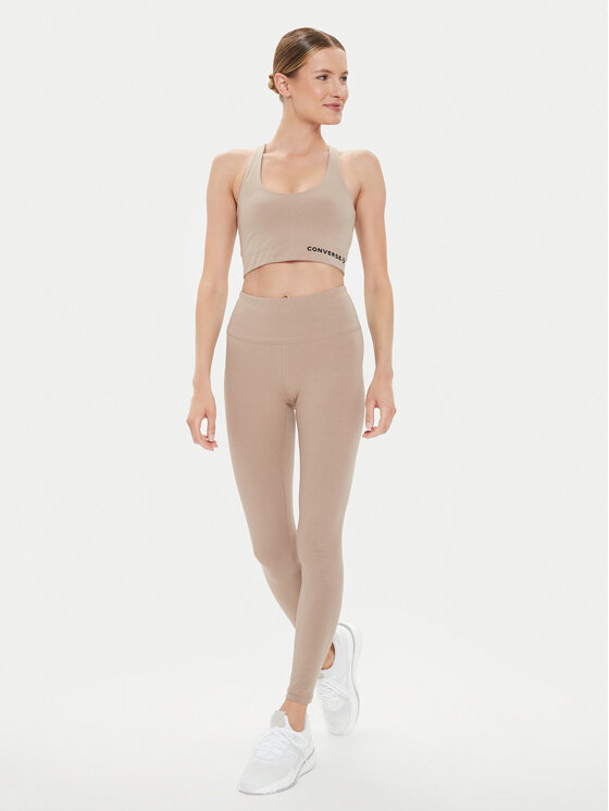 Converse Converse Sutien top W Wordmark Bra Top 10024540-A10 Bej