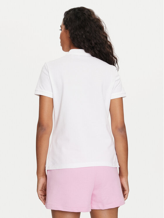 Gant Gant Polo Shield 4200870 Biały Slim Fit