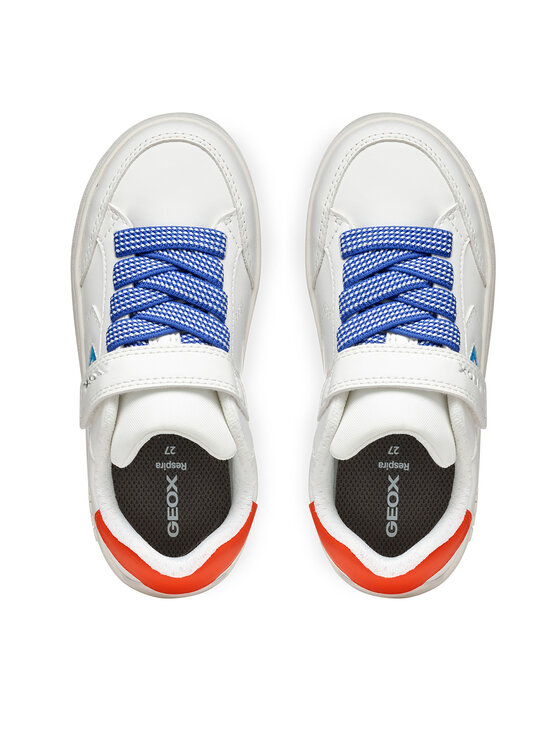 Geox Geox Sneakersy J Eclyper J55LSA 5411 C0422 M Bílá