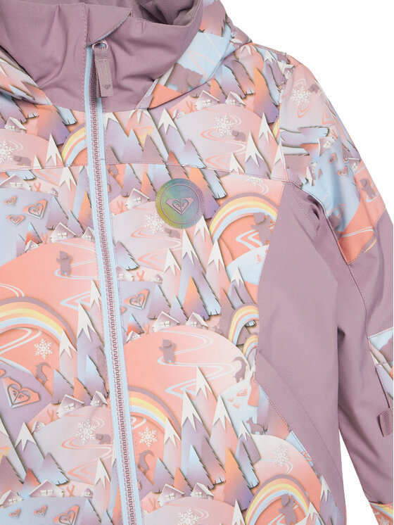 Roxy Roxy Giacca da sci Snowy Tale ERLTJ03026 Rosa Regular Fit