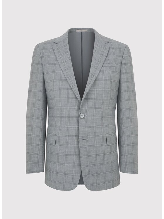 Pako Lorente Pako Lorente Marynarka P24SF-3G-006 Szary Slim Fit