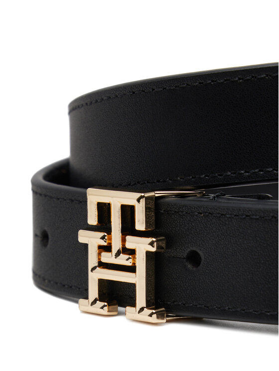 Tommy Hilfiger Tommy Hilfiger Moteriškas Diržas Th Logo 2.5 AW0AW17248 Juoda