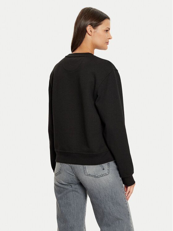 Guess Guess Sweatshirt W5RQ09 K8802 Schwarz Regular Fit