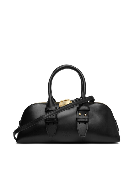 PINKO PINKO Kabelka Bowling Bag Baguette AI 25-26 PLTT 105334 A0QO Černá