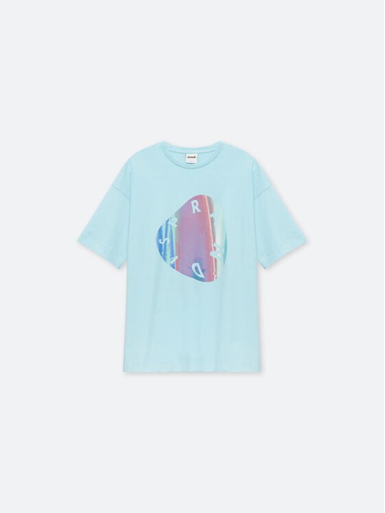 Sprandi Sprandi T-Shirt SP22-TSD100 Blau Relaxed Fit