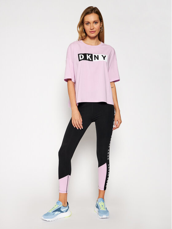 T-shirt DP0T7732 Viola Oversize