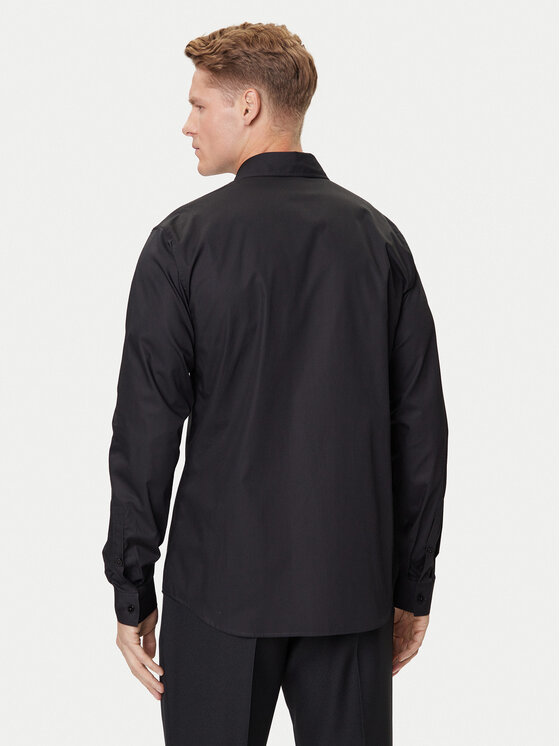 Versace Jeans Couture Versace Jeans Couture Πουκάμισο 79GALKS2 CN00K Μαύρο Slim Fit