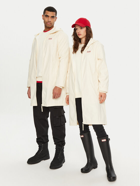 Hunter Hunter Vodootporna jakna Andrea HARU0002242 Écru Regular Fit