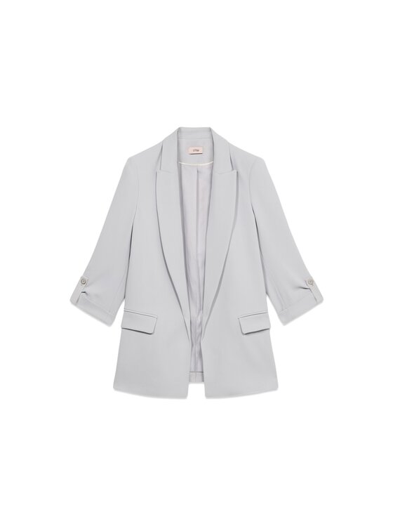 Oltre Oltre Giacca outdoor Q763R104526N003 Grigio Baggy Fit