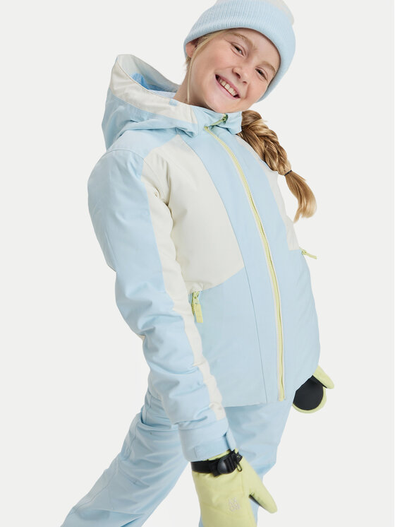 Roxy Roxy Lyžiarska bunda Dreamountains ERGTJ03193 Modrá Regular Fit