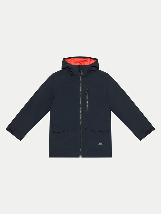 4F 4F Hanorac 4FJWAW24TJACM157 Negru Regular Fit