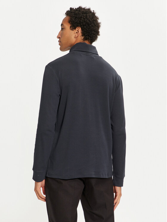 HUGO Hugo Гольф Derollo224 50479373 Cиній Slim Fit