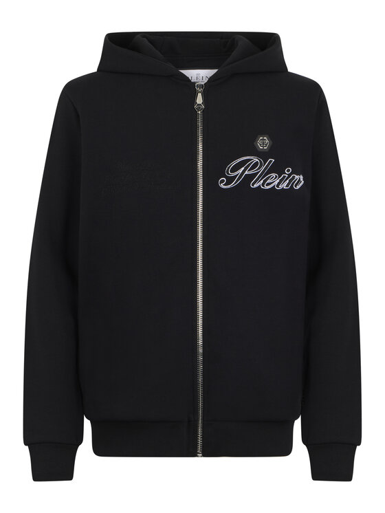 PHILIPP PLEIN PHILIPP PLEIN Bluza 29889 Czarny Athletic Fit