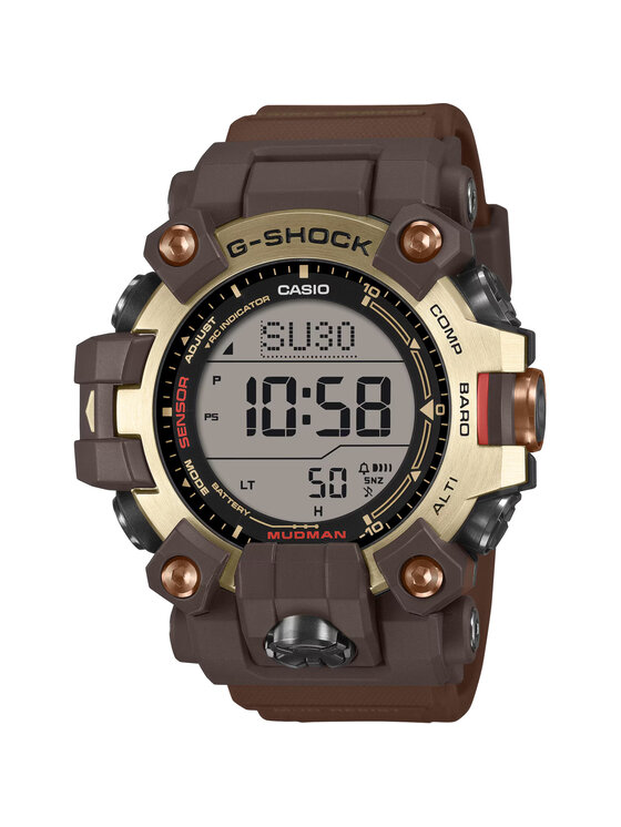 Casio Casio Zegarek GW-9500MH-5ER Brązowy