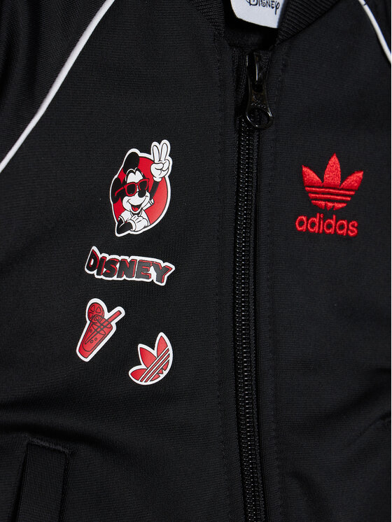adidas adidas Анцуг Disney Mickey And Friends HF7537 Черен Regular Fit