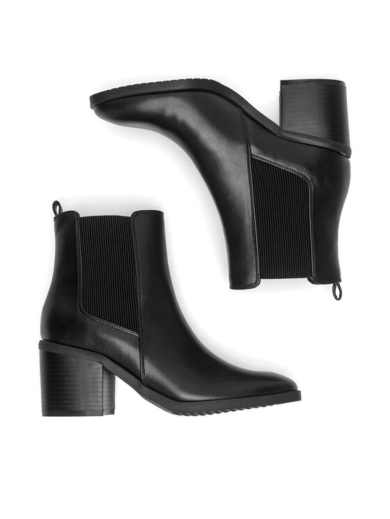 Clara Barson Clara Barson Kotníková obuv s elastickým prvkem LS5589-06 Černá