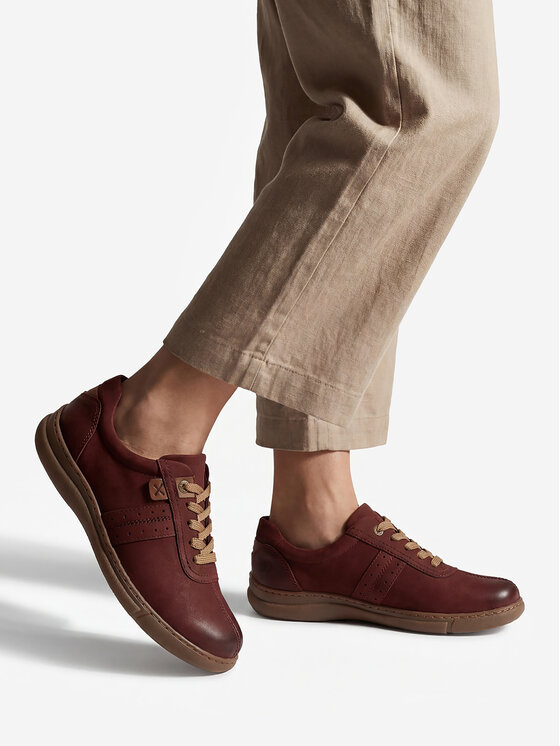 Go Soft Go Soft Halbschuhe CEO-WI23-YUMA-03 Dunkelrot