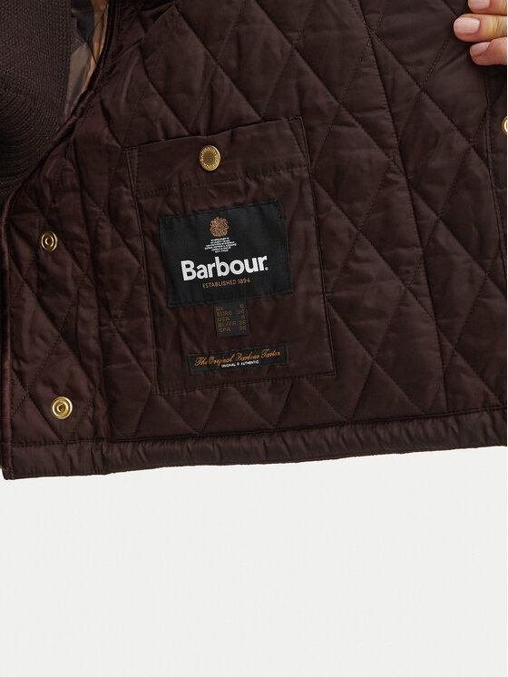 Barbour Barbour Kevad-sügis jope Liddesdale LQU1936BR92 Tumepruun Relaxed Fit
