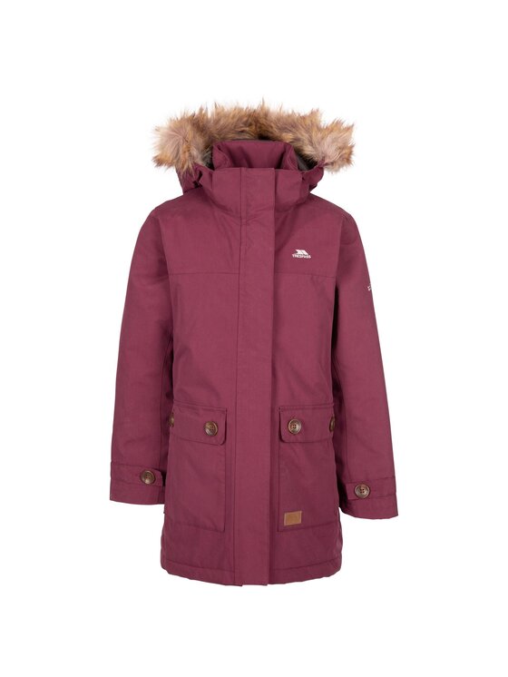 Trespass Trespass Kurtka przeciwdeszczowa Rhoda Fioletowy Long Fit